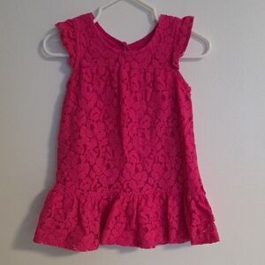 George Fuchsia Lace Dress